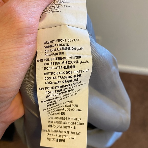 STILE BENETTON GRAY PINK FLORAL SHIFT DRESS - Picture 7 of 7